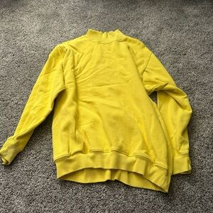 Aerie Yellow Crew neck sweatshirt pullover